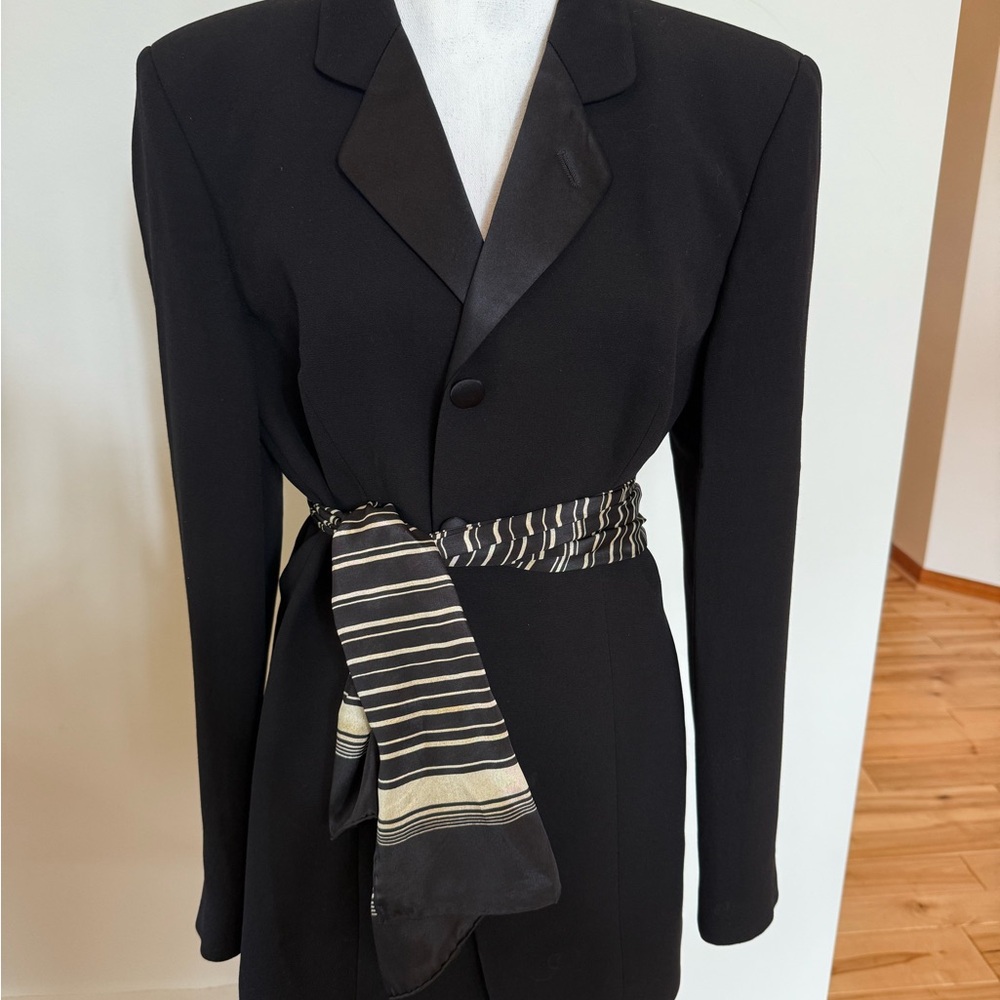 Rare Giorgio Armani Black Blazer-legacy piece - Picture 7 of 13